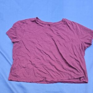 Universal Thread Crop T-Shirt Short Sleeve Relaxed